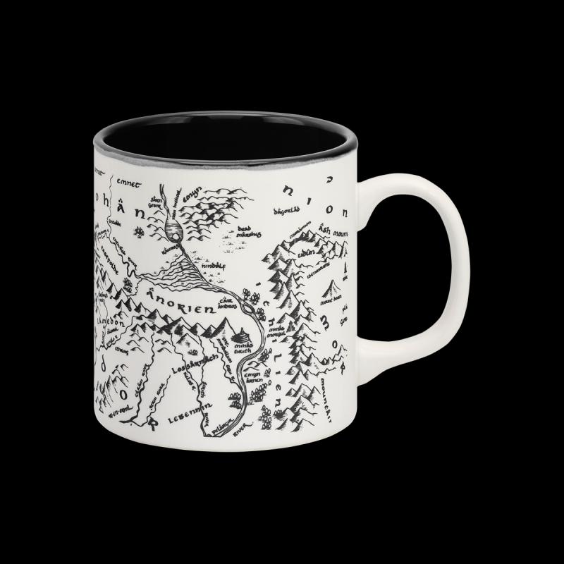Lord Of The Rings Middle Earth Map Mug