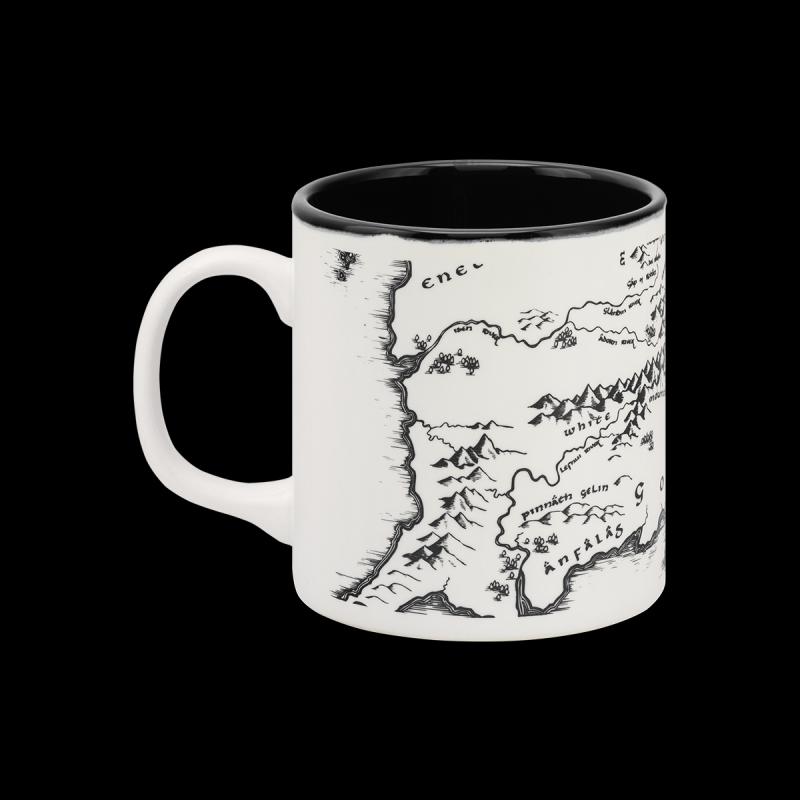 Lord Of The Rings Middle Earth Map Mug