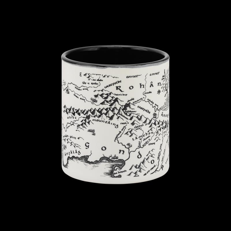 Lord Of The Rings Middle Earth Map Mug