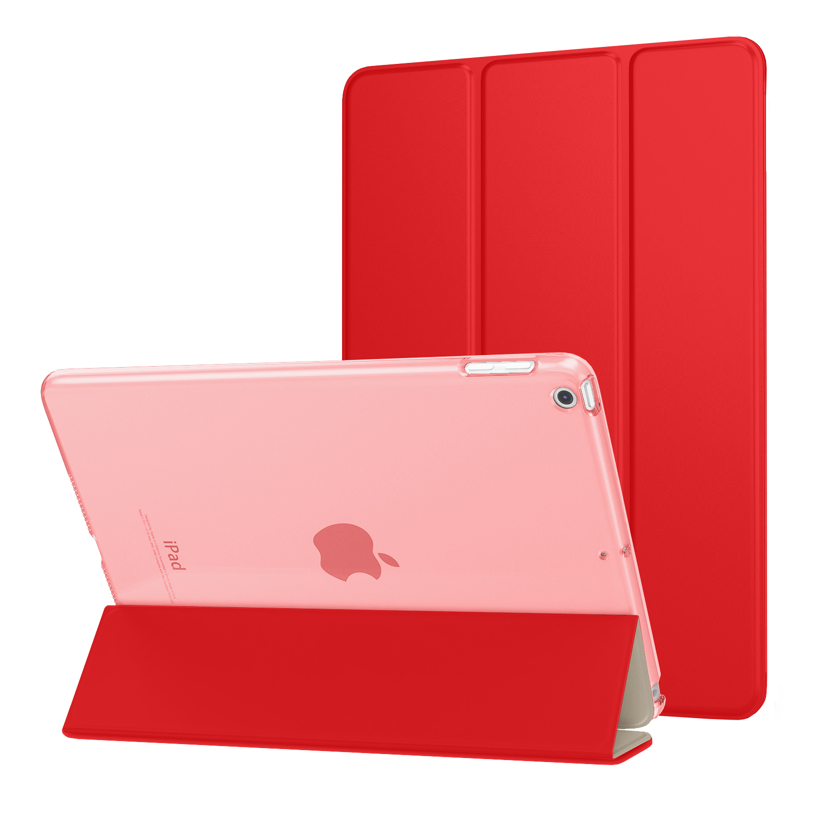 iPad%20Air%20Standlı%20Smart%20Tablet%20Kılıfı-Kırmızı