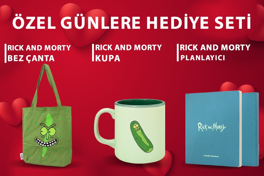 Rick And Morty Özel Günler Hediye Seti