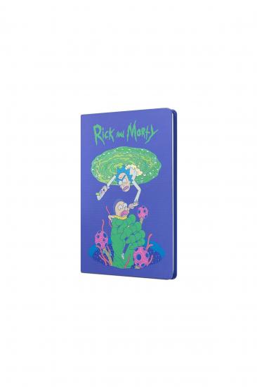 Mabbels Rick And Morty Sert Kapak Butik Defter Mor