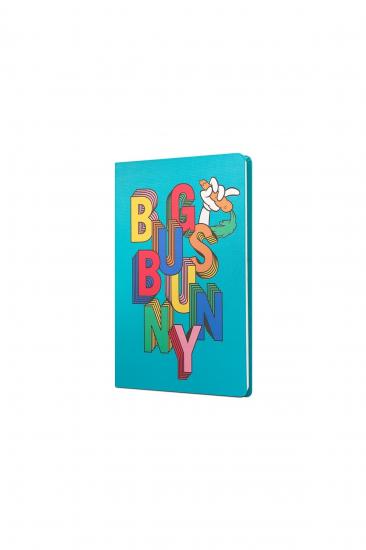 Mabbels Looney Tunes Bug Bunny Sert Kapak Butik Defter Mavi