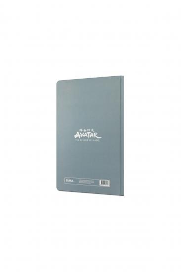 Mabbels Avatar Aang Sert Kapak Butik Defter Gri