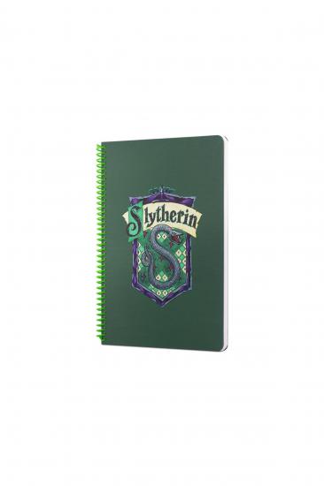 Mabbels Harry Potter Slytherin Spiralli Defter Yeşil