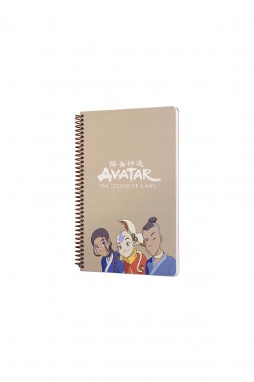 Mabbels Avatar Katara Sokka Aang Spiralli Defter Krem