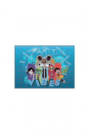 Mabbels Teen Titans Party Vibes 100 Parça Puzzle