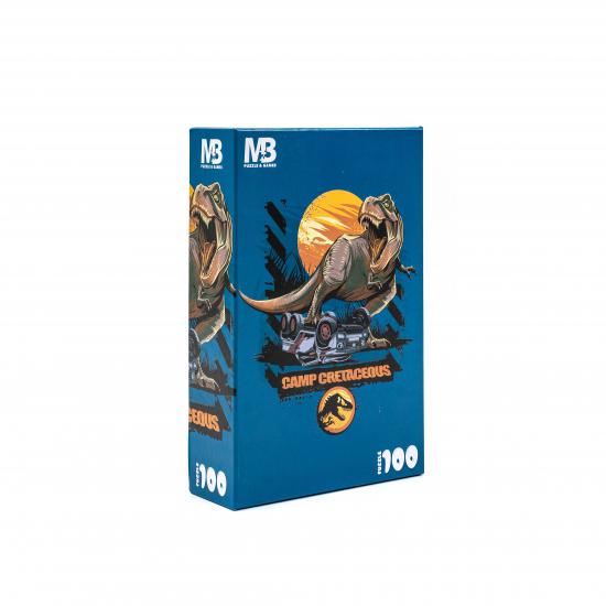 Mabbels Jurassic Park Jurassic World Camp Cretaceous 100 Parça Puzzle