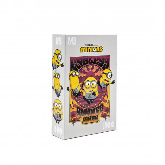 Mabbels Minions Endless Summer Vibes 100 Parça Puzzle