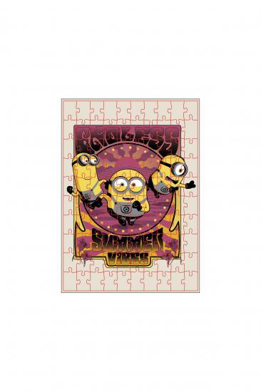 Mabbels Minions Endless Summer Vibes 100 Parça Puzzle
