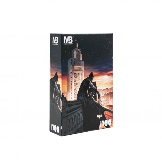 Mabbels Batman Gotham City 100 Parça Puzzle