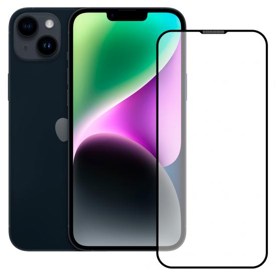 Bufalo iPhone 14 Plus Ekran Koruyucu 9D Temperli Cam - Siyah