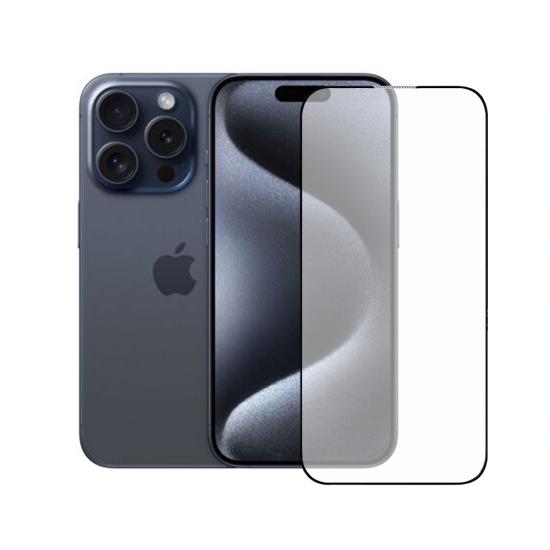 Bufalo iPhone 15 Pro Temperli 5D Cam Ekran Koruyucu