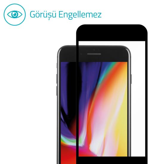 Bufalo Samsung Galaxy A51 Ekran Koruyucu 5D Temperli Cam Siyah
