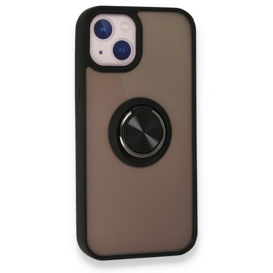 iPhone 13 Kılıf Montrea Ring Yüzük Stantlı Kapak