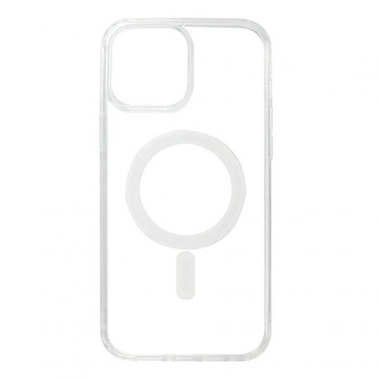iPhone 11 Pro Kılıf Magsafe Özellikli Şeffaf Silikon Kapak