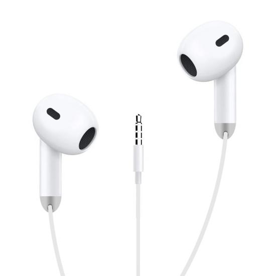 HEPU HP343 Stereo Kulak İçi Kablolu Kulaklık 3.5mm Beyaz