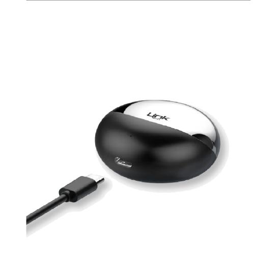 LinkTech TW20 TWS Kablosuz Kulak İçi Bluetooth Kulaklık - Siyah