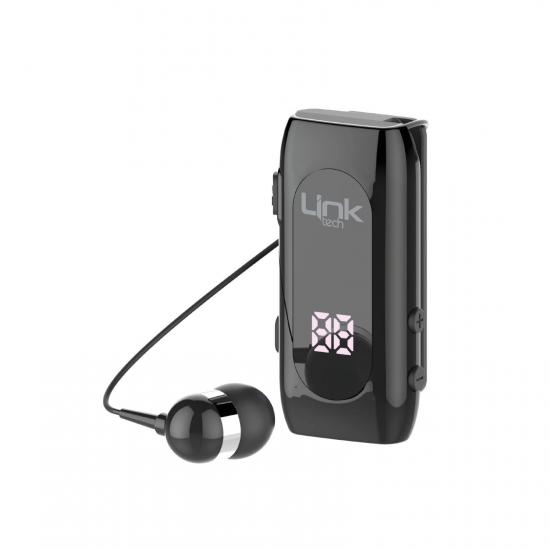 LinkTech V80 Bluetooth Kulaklık Ekranlı Makaralı Titreşimli