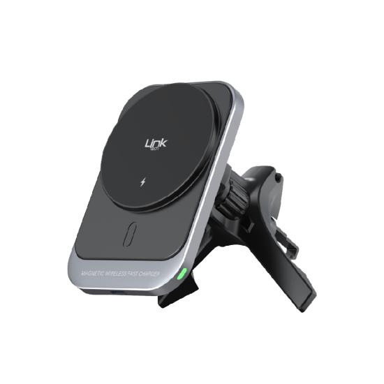 Linktech W791 Premium 15W Kablosuz Şarj Araç İçi Telefon Tutucu