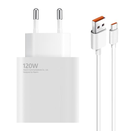 FitPlus MDY 120W Power Adapter Şarj Aleti ve Type-C Kablo Set
