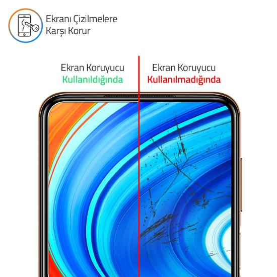 Notech Huawei P20 Lite Temperli Cam Ekran Koruyucu 5li Eko Paket