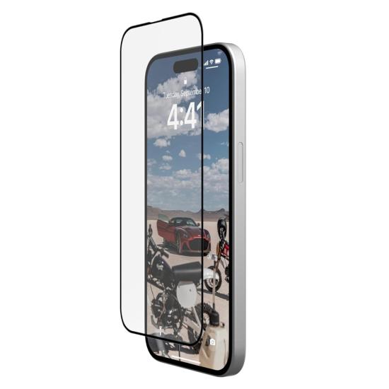 Bufalo iPhone 15 Temperli 9D Cam Ekran Koruyucu