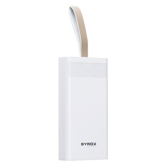 Syrox PB125 50000 mAh Powerbank Aydınlatma Fenerli 4x USB