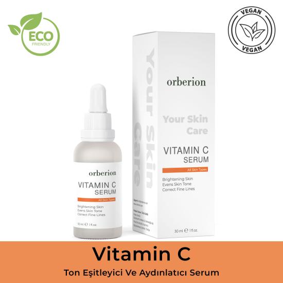 Orberion C Vitamini Aydınlatıcı ve Ton Eşitleyici Bakım Serumu 30 ml | pazarjim.com