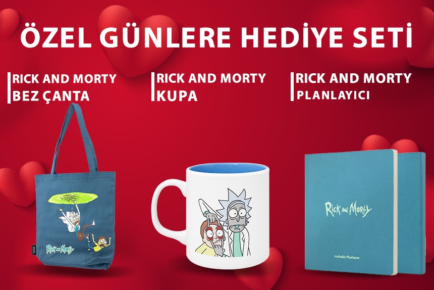Rick And Morty Özel Günler Hediye Seti